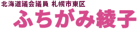 ふちがみ綾子 北海道議会議員 札幌市東区 渕上綾子 公式ウェブサイト